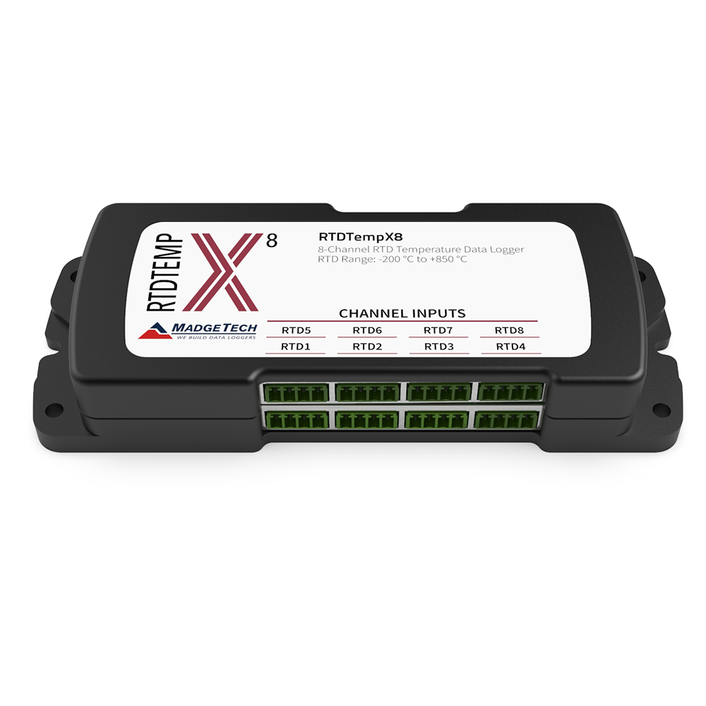 MadgeTech RTDTempX 8 Kanal